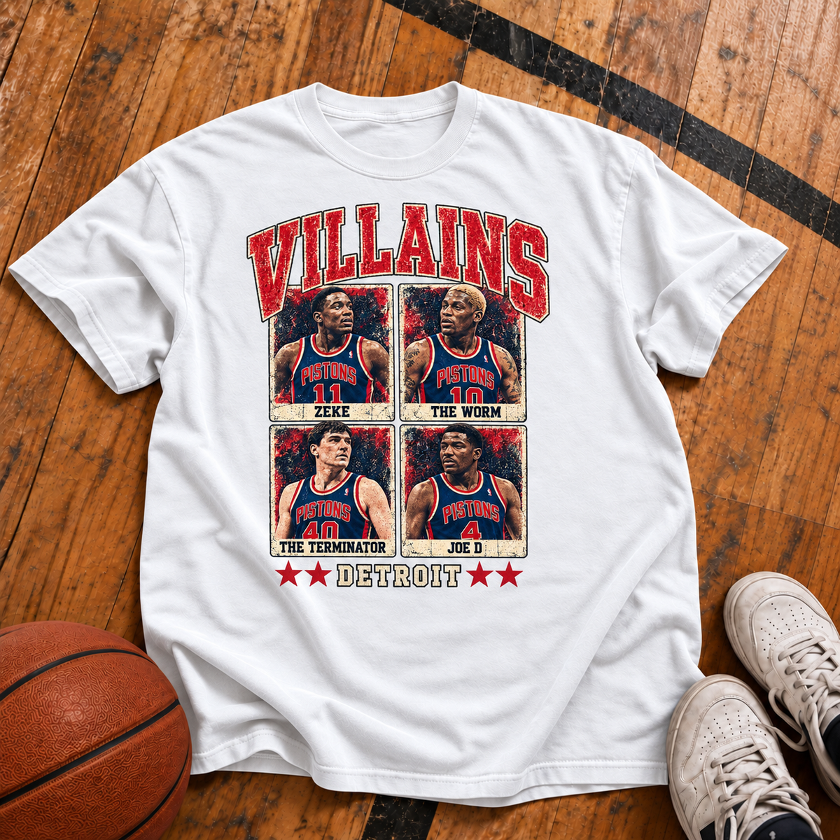 Detroit Villains Vintage T-Shirt