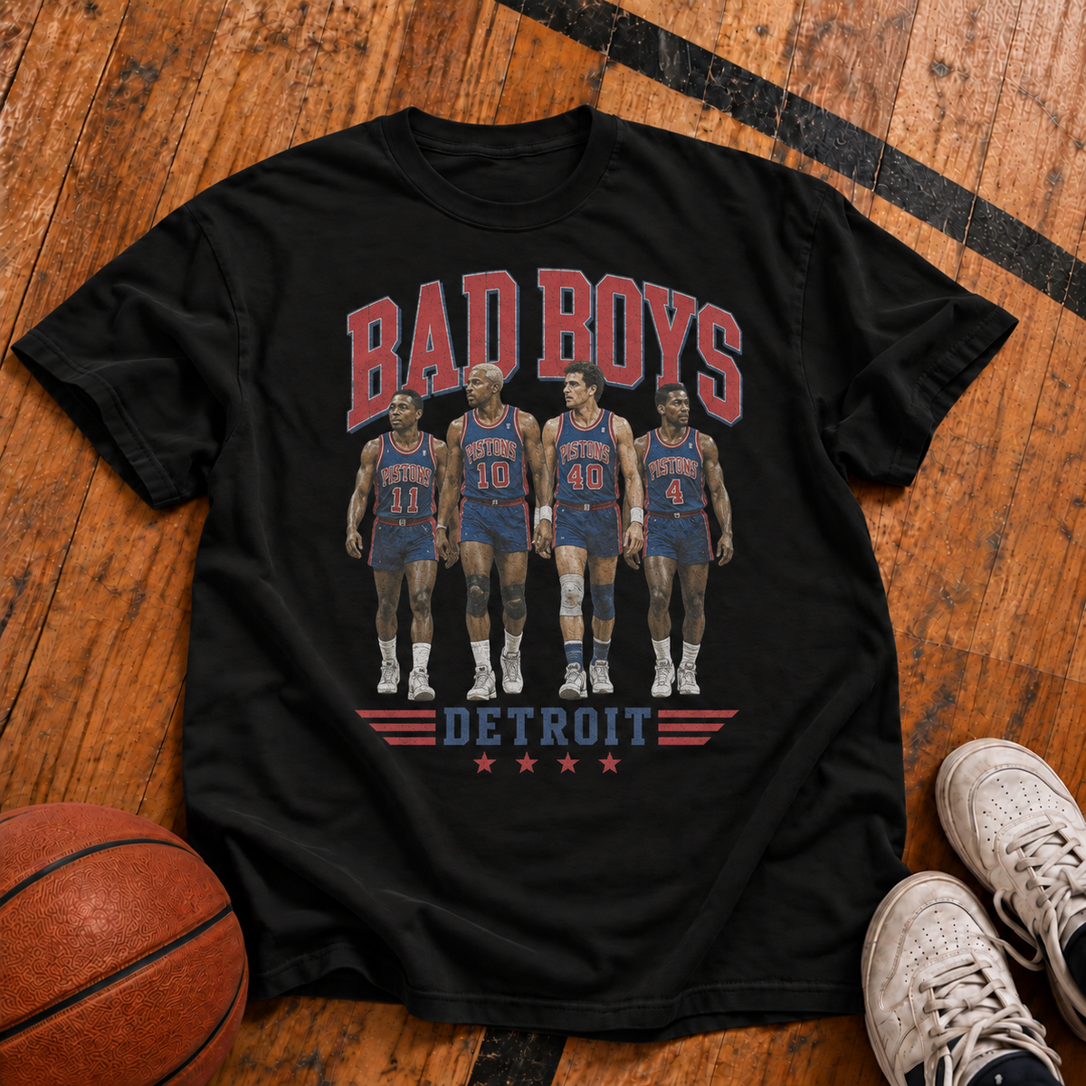 BAD BOYS – 1989 Vintage Basketball T-Shirt
