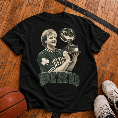 Bird: Three-Point King Vintage T-Shirt