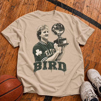 Bird: Three-Point King Vintage T-Shirt