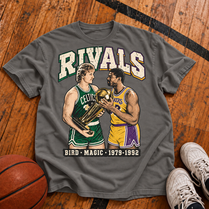 Bird vs. Magic: Rivals Vintage T-Shirt