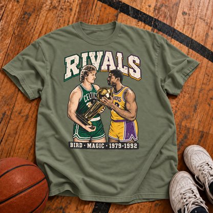 Bird vs. Magic: Rivals Vintage T-Shirt