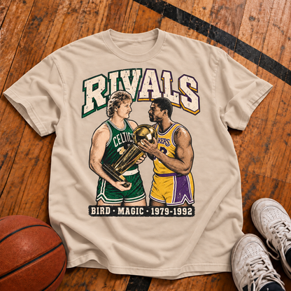 Bird vs. Magic: Rivals Vintage T-Shirt