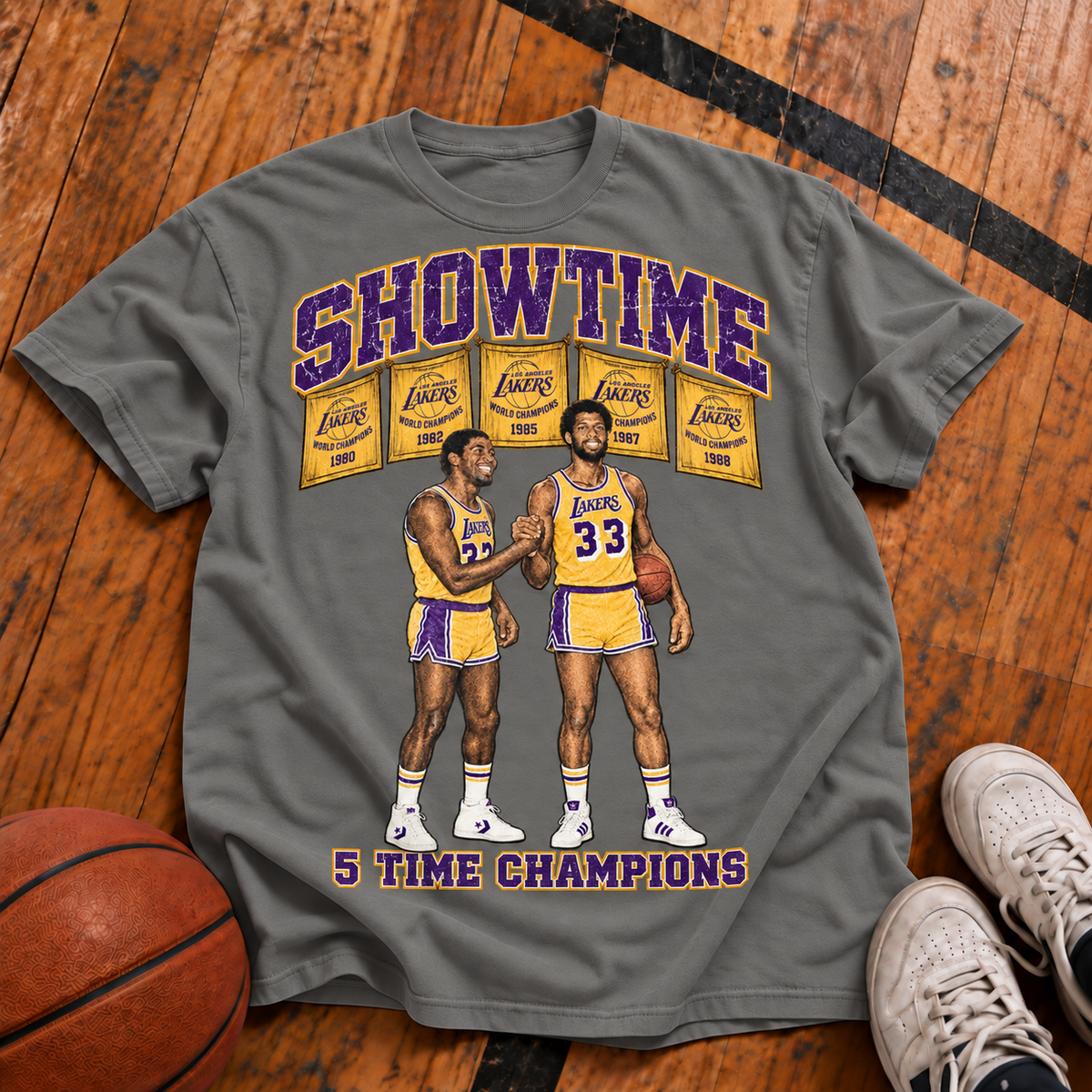 Showtime: 5x Champions Vintage T-Shirt
