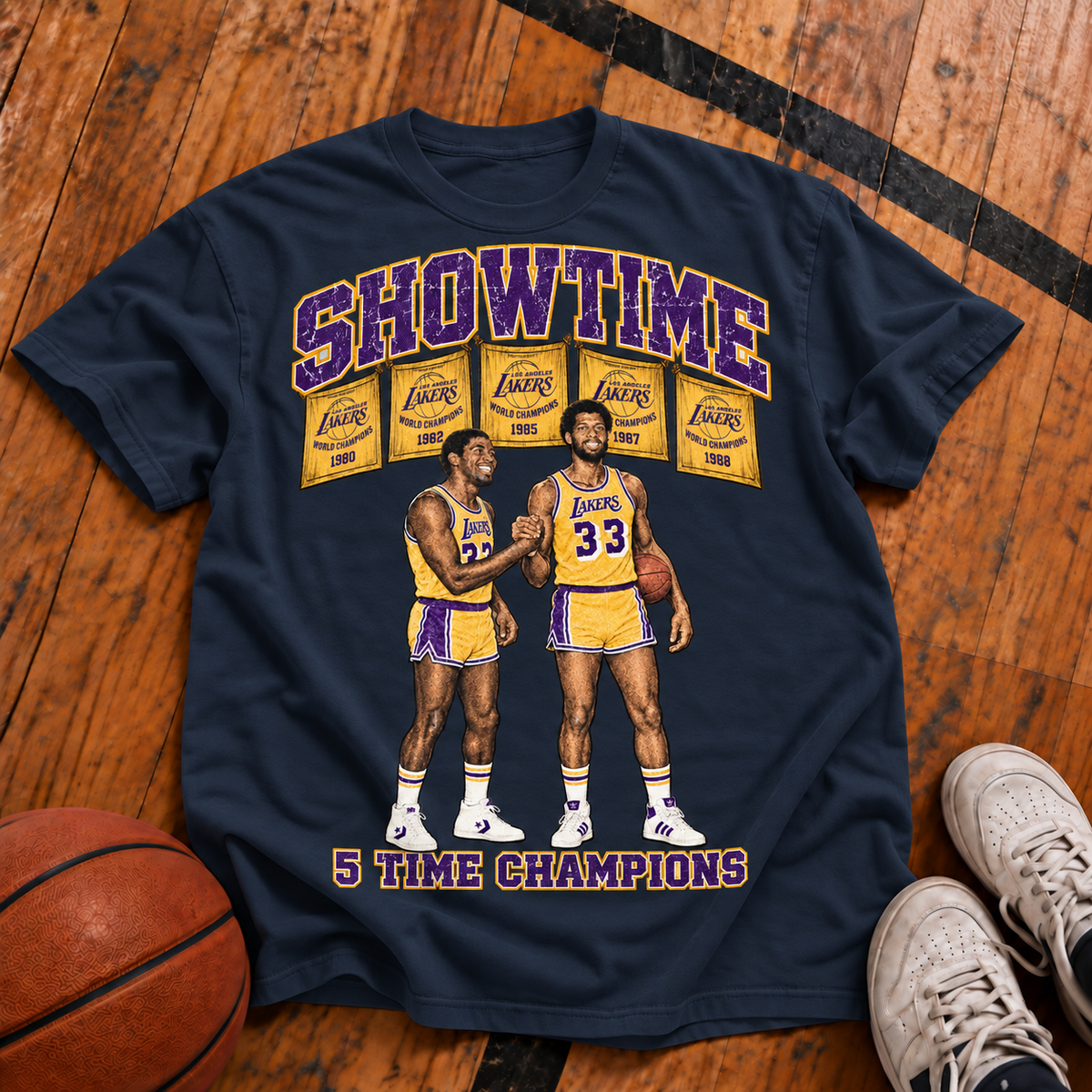 Showtime: 5x Champions Vintage T-Shirt
