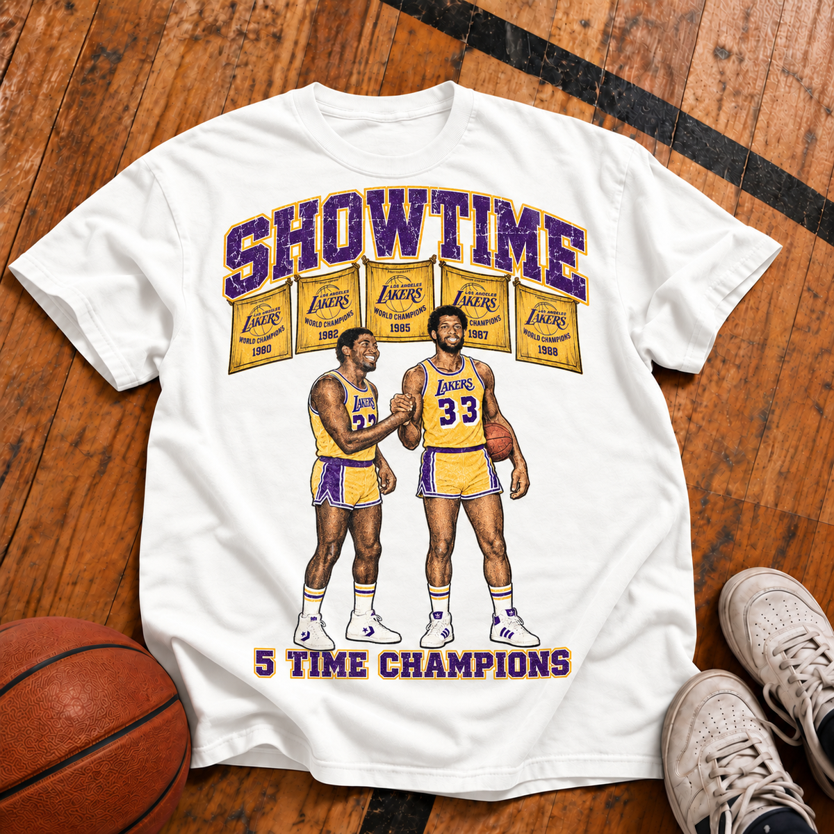 Showtime: 5x Champions Vintage T-Shirt