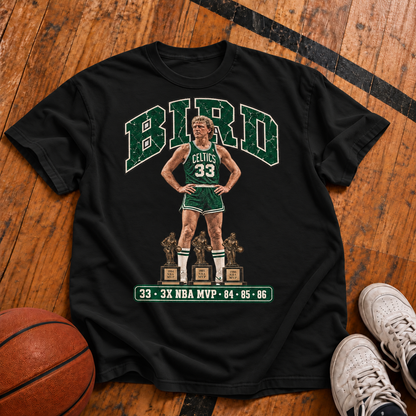 Bird: 3x MVP Vintage T-Shirt