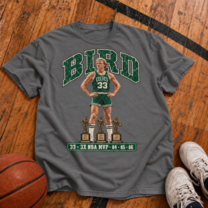 Bird: 3x MVP Vintage T-Shirt