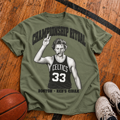 Bird: Champion's Cigar Vintage T-Shirt