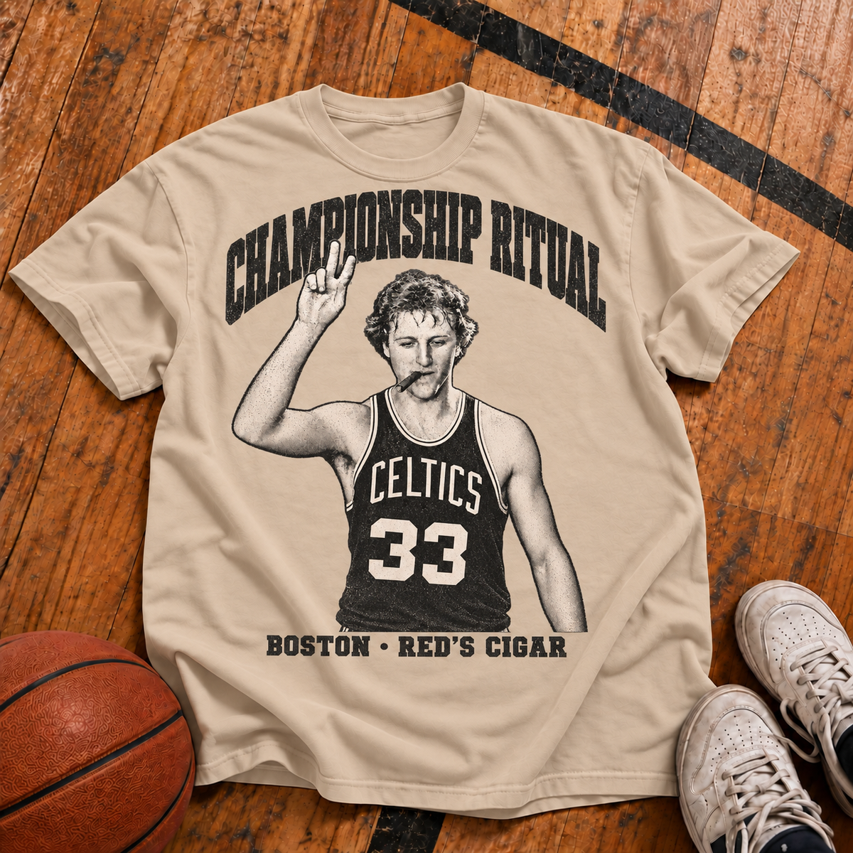 Bird: Champion's Cigar Vintage T-Shirt