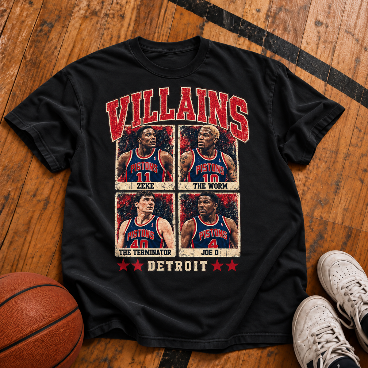 Detroit Villains Vintage T-Shirt