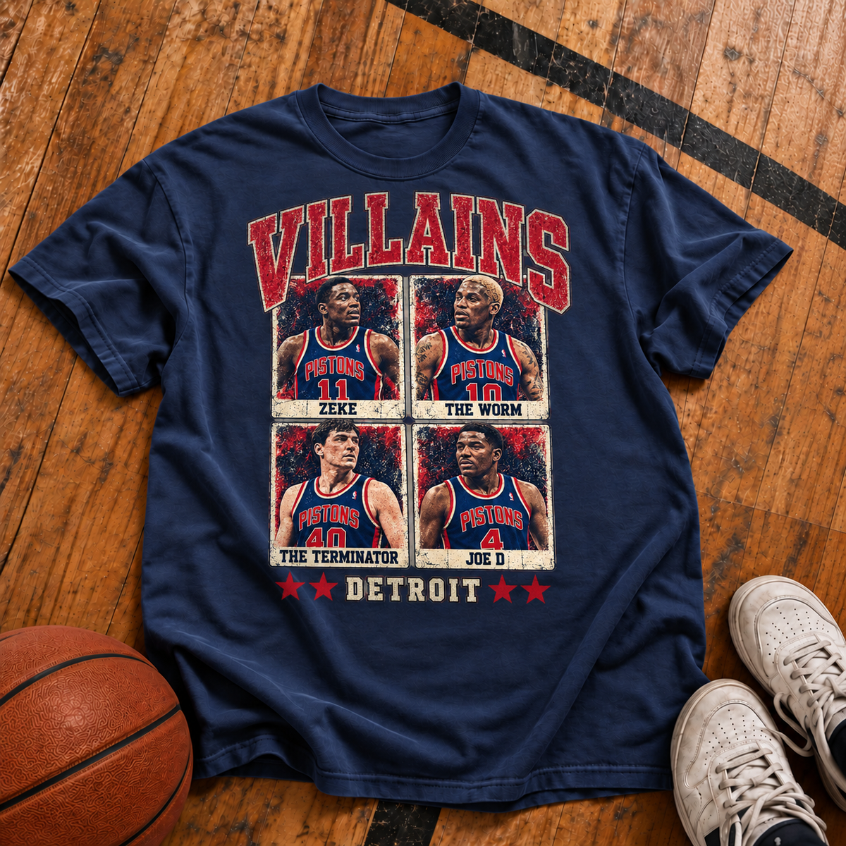 Detroit Villains Vintage T-Shirt