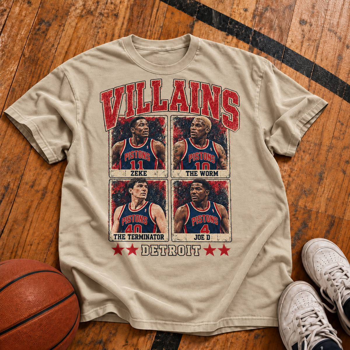 Detroit Villains Vintage T-Shirt