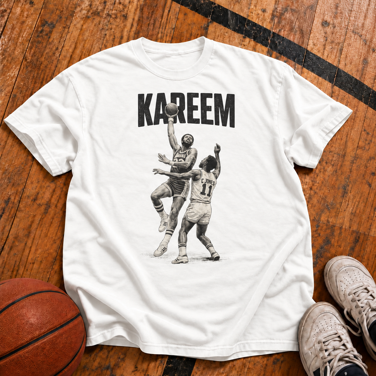 KAREEM — The Sky Hook Vintage T-Shirt
