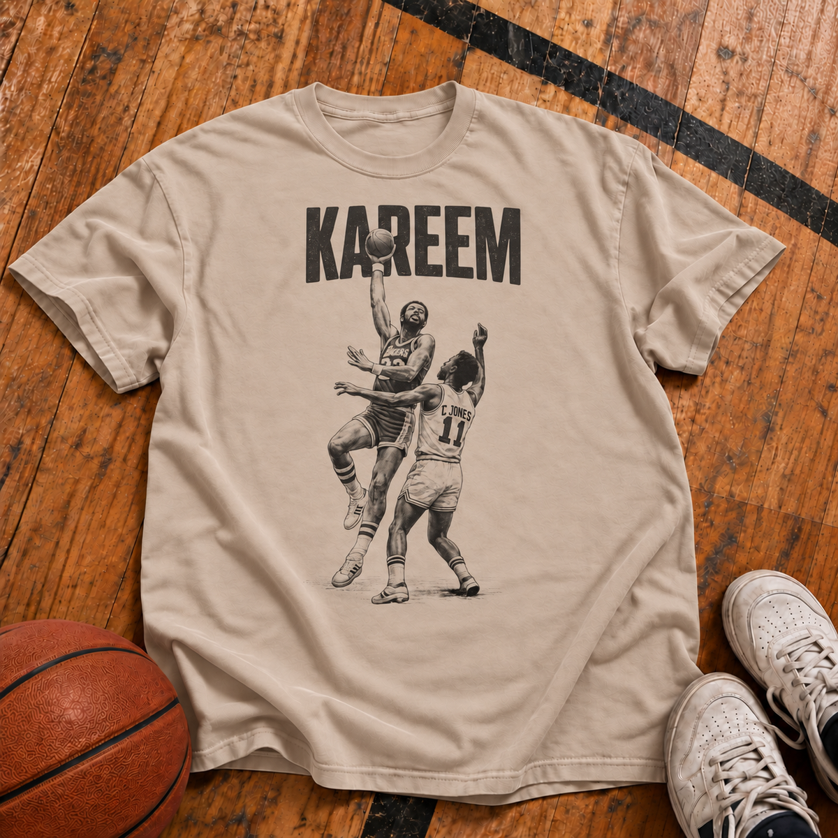 KAREEM — The Sky Hook Vintage T-Shirt